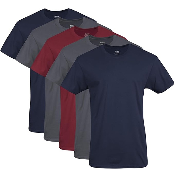 Gildan Men's Crew T-Shirts, Multipack, Style G1100